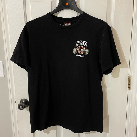Harley Davidson Lynchburg Tennessee label T-Shirt. Size large - Picture 3 of 11